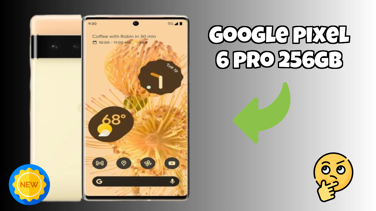 Google Pixel 6 Pro 256GB Display Technology: P-OLED Quality