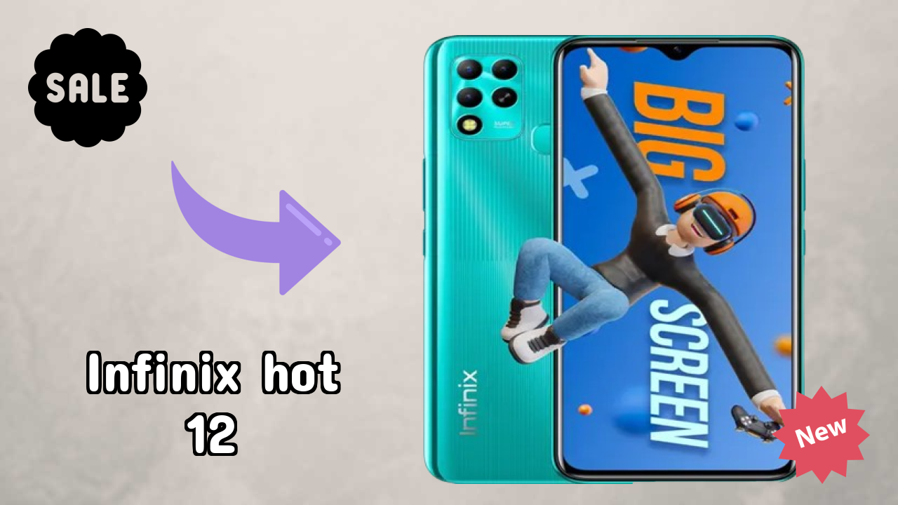 Infinix Hot 12 Display Analysis: 6.82 Inches (17.32 Cm) Screen