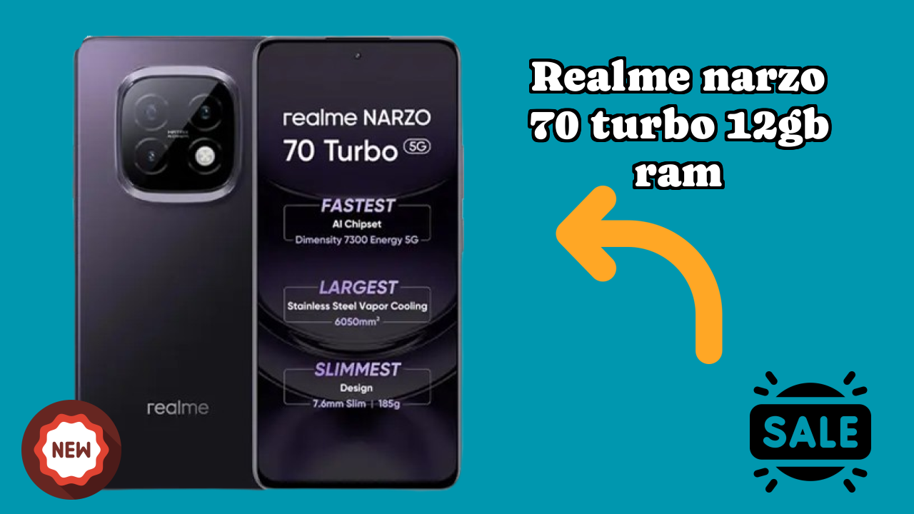 Realme Narzo 70 Turbo 12GB RAM Display Review: 6.67 Inches (16.94 Cm) Screen Size