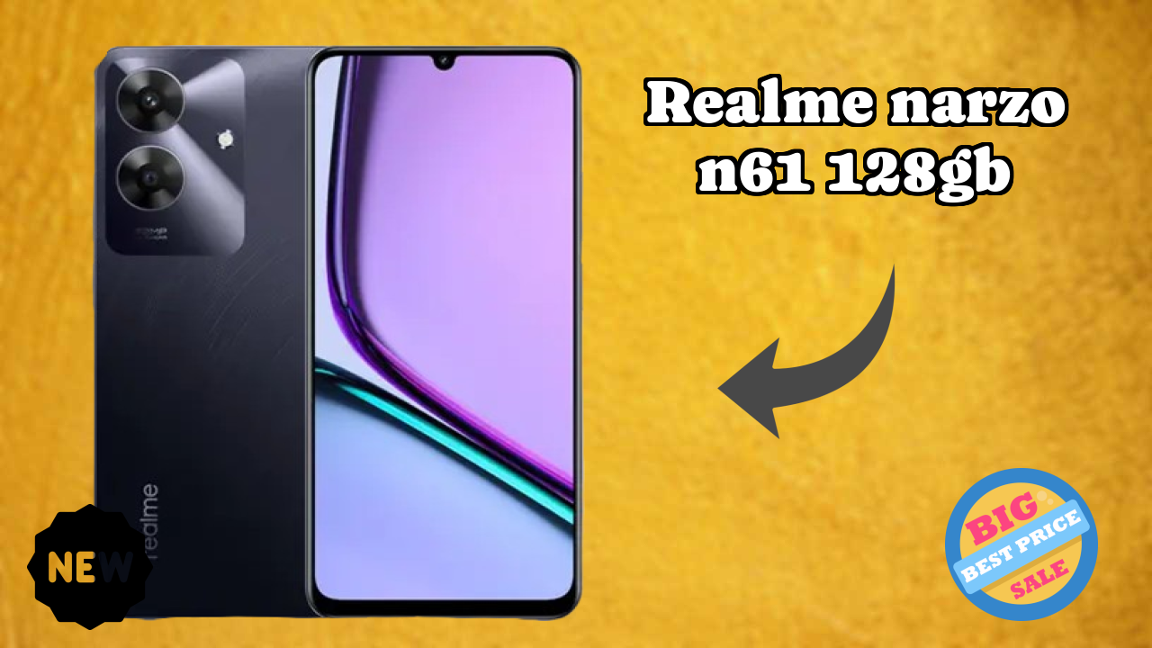 Realme Narzo N61 128GB Display Review: IPS LCD Technology
